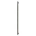 Sento Pull Handle 900mm - Linear Knurl - Face Fixed - Oil Rubbed Bronze