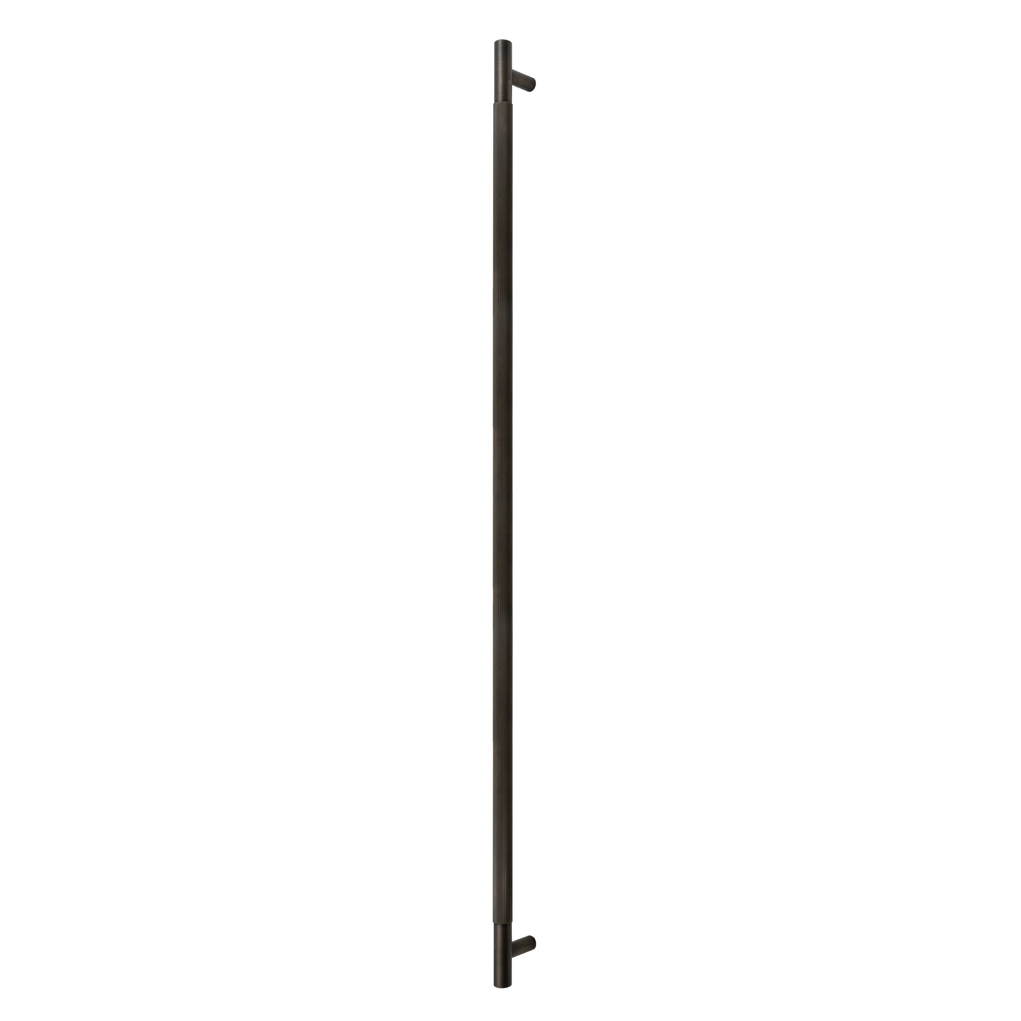 Sento Pull Handle 900mm - Linear Knurl - Face Fixed - Oil Rubbed Bronze