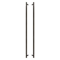 Sento Pull Handle 900mm - Linear Knurl - Oil Rubbed Bronze