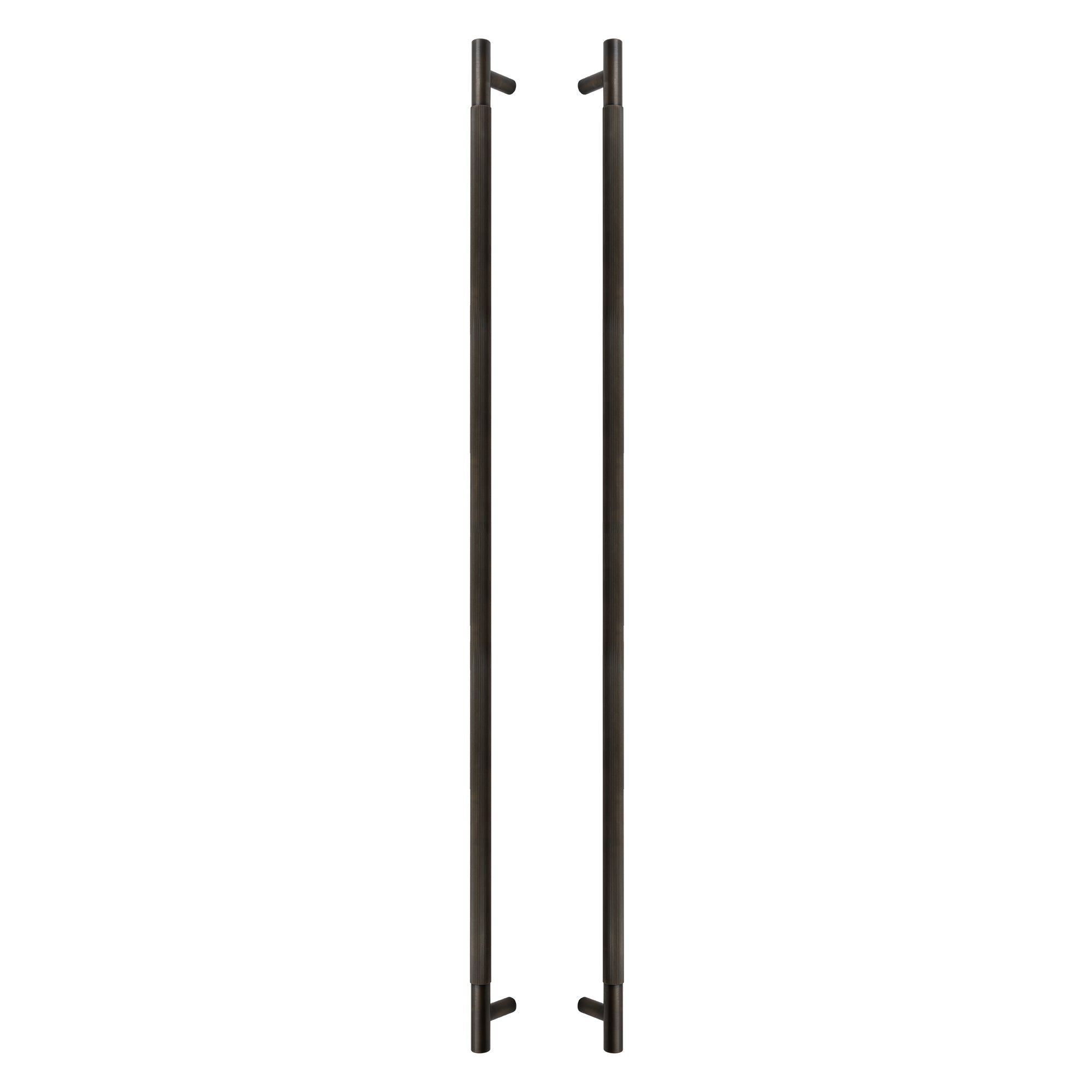 Sento Pull Handle 900mm - Linear Knurl - Oil Rubbed Bronze