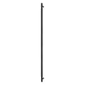 Sento Pull Handle 900mm - Linear Knurl - Rear Fixed - Black