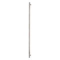 Sento Pull Handle 900mm - Linear Knurl - Rear Fixed - Brushed Nickel
