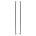 Sento Pull Handle 900mm - Plain - Black