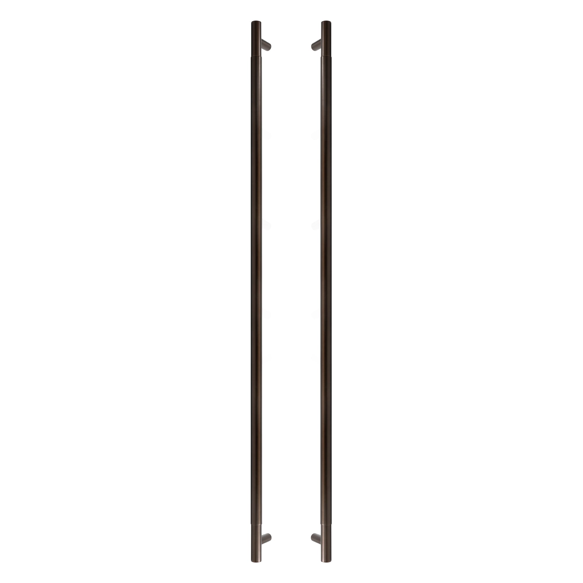 Sento Pull Handle 900mm - Plain - Cocoa Bronze