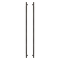 Sento Pull Handle 900mm - Plain - Dark Roman Brass