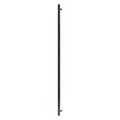 Sento Pull Handle 900mm - Plain - Face Fixed - Cocoa Bronze