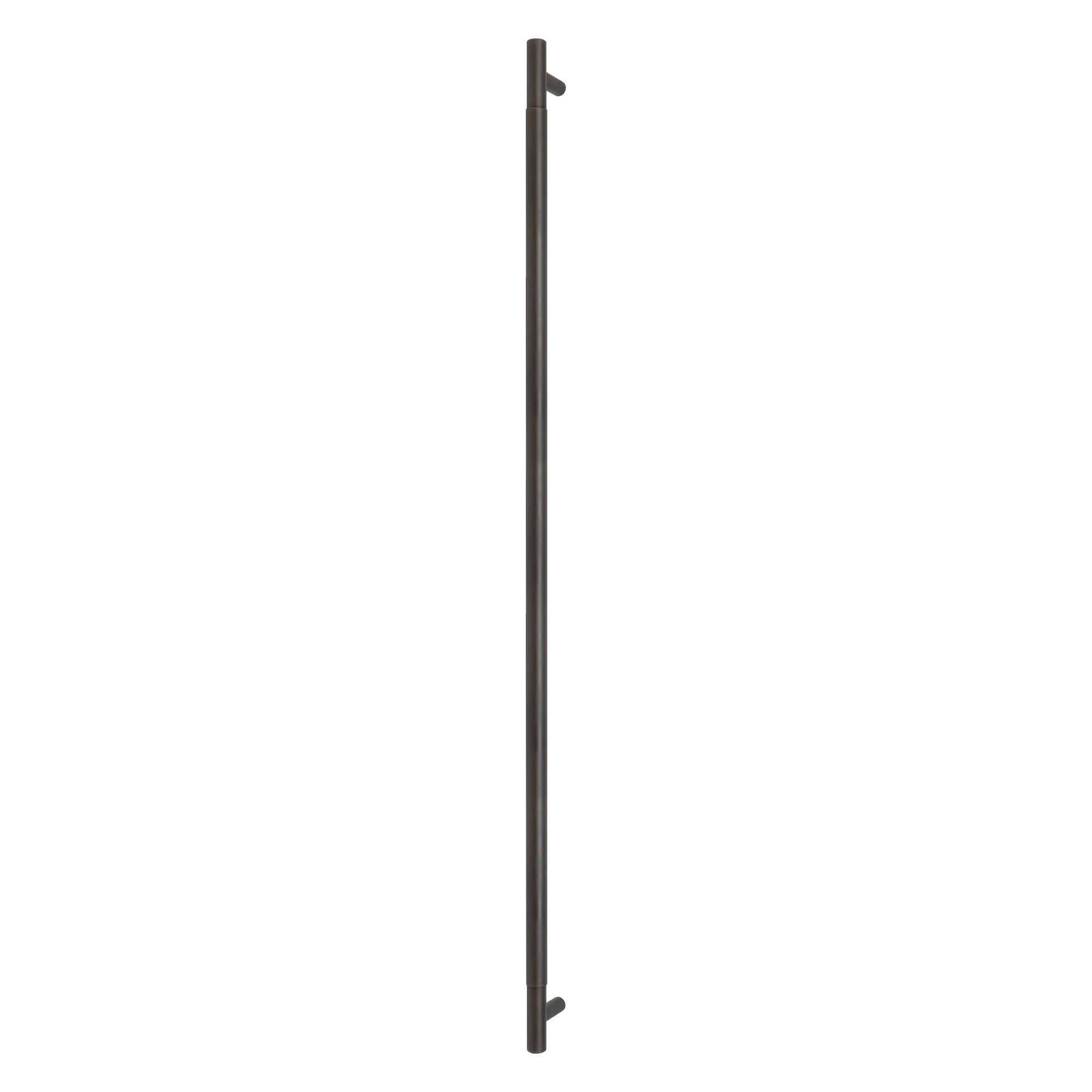 Sento Pull Handle 900mm - Plain - Face Fixed - Dark Roman Brass