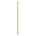 Sento Pull Handle 900mm - Plain - Face Fixed - Matt Satin Brass