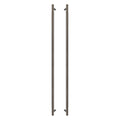 Sento Pull Handle 900mm - Plain - Graphite Nickel