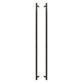 Sento Pull Handle 900mm - Plain - Oil Rubbed Bronze