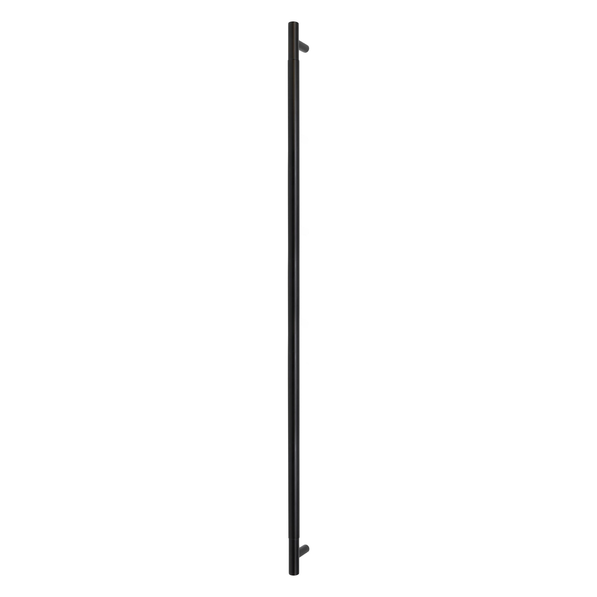 Sento Pull Handle 900mm - Plain - Rear Fixed - Black