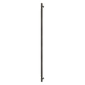 Sento Pull Handle 900mm - Plain - Rear Fixed - Dark Roman Brass
