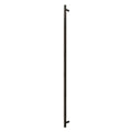Sento Pull Handle 900mm - Plain - Rear Fixed - Oil Rubbed Bronze