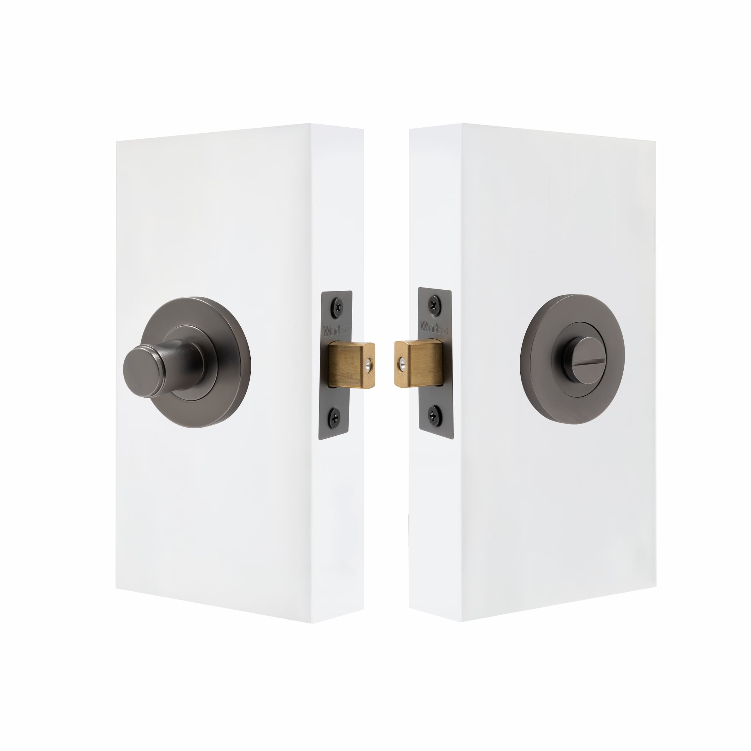 NIDO - Privacy Set 57mm Backset - Plain - Graphite Nickel