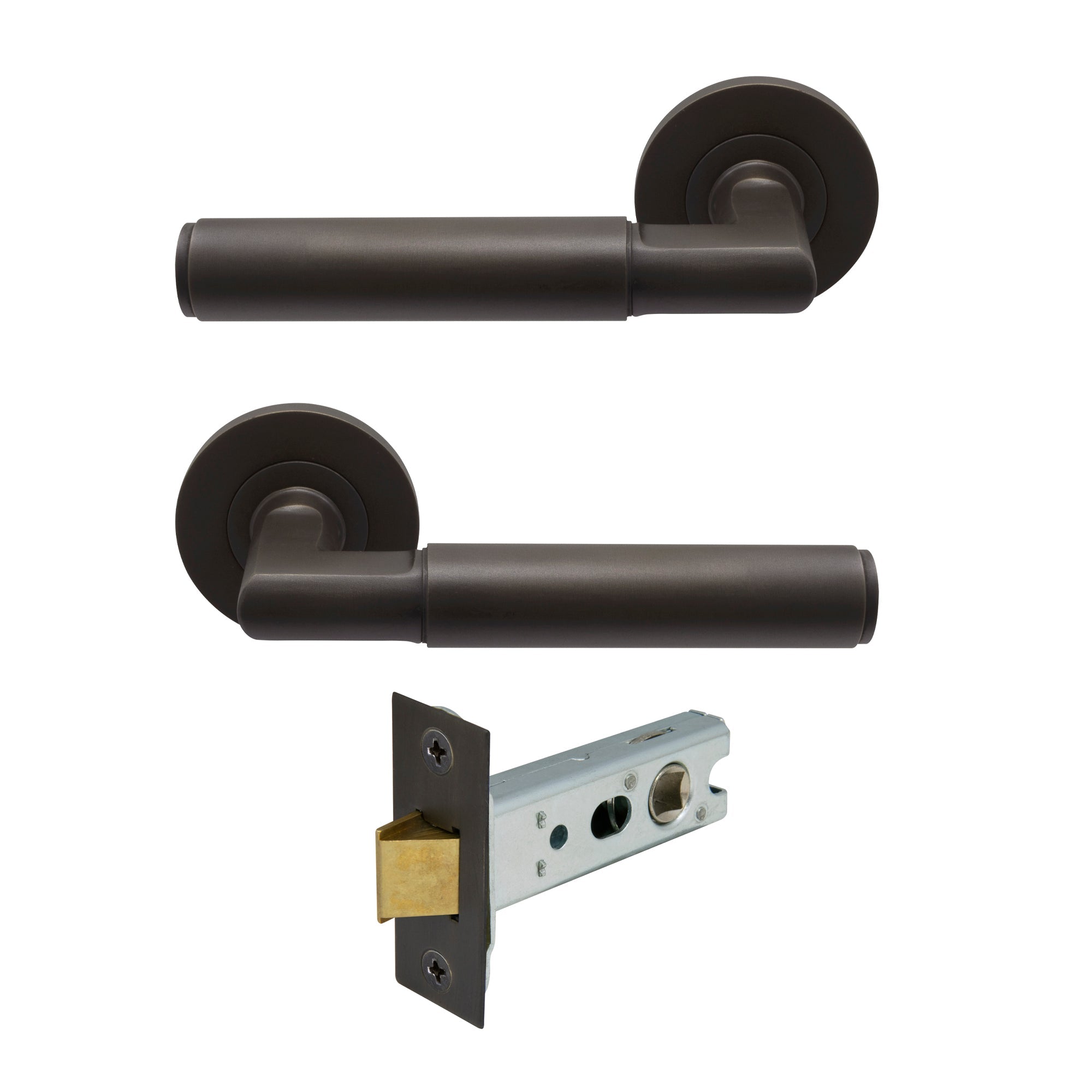 Lumina Passage Set - Plain - Dark Roman Brass