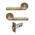 Lumina Passage Set - Plain - Roman Brass