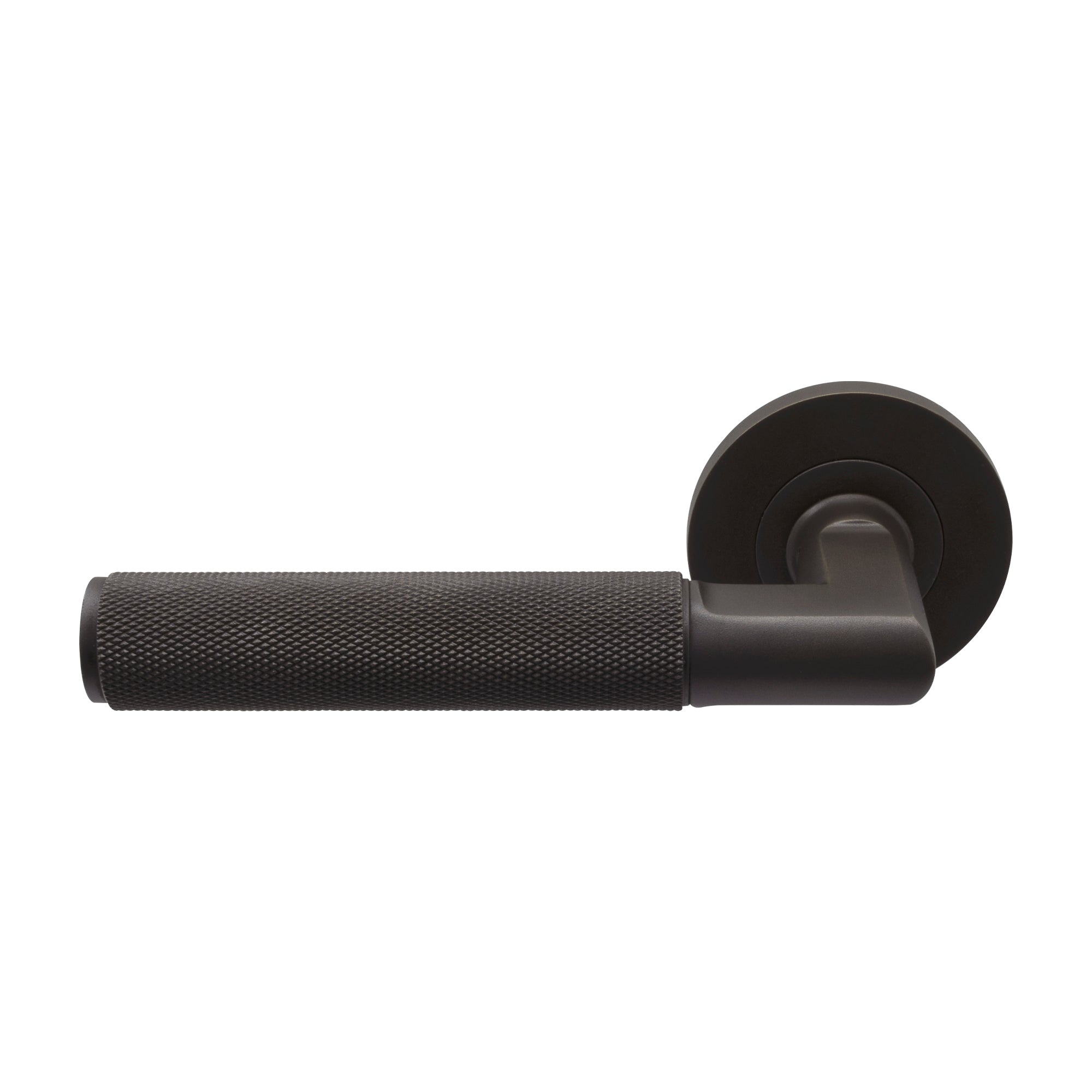Lumina Dummy Lever - Diamond Knurl - Dark Roman Brass