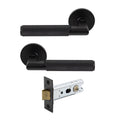Lumina Passage Set - Diamond Knurl - Black