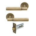 Verge Passage Set - Plain - Roman Brass