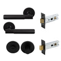 Verge Privacy Set - Plain - Black