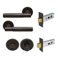 Verge Privacy Set - Plain - Dark Roman Brass
