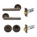 Verge Privacy Set - Plain - Oil Rubbed Bronze