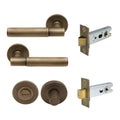 Verge Privacy Set - Plain - Roman Brass