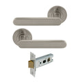 Modella Passage Set - Brushed Nickel