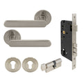 Modella Entrance Set - Brushed Nickel