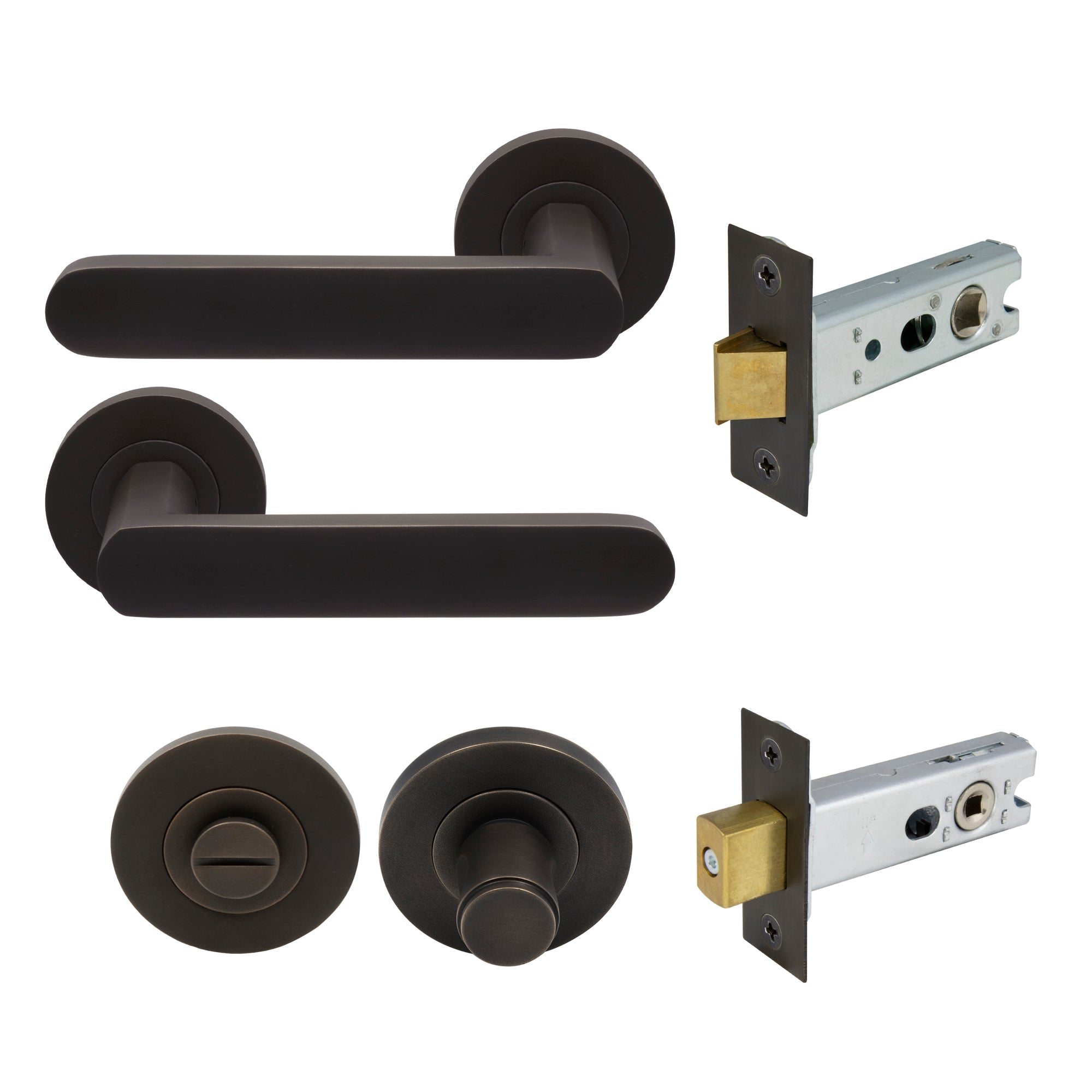 Modella Privacy Set - Dark Roman Brass