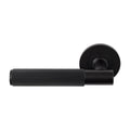 Verge Dummy Lever - Linear Knurl - Black