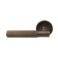 Verge Dummy Lever - Linear Knurl - Oil Rubbed Bronze