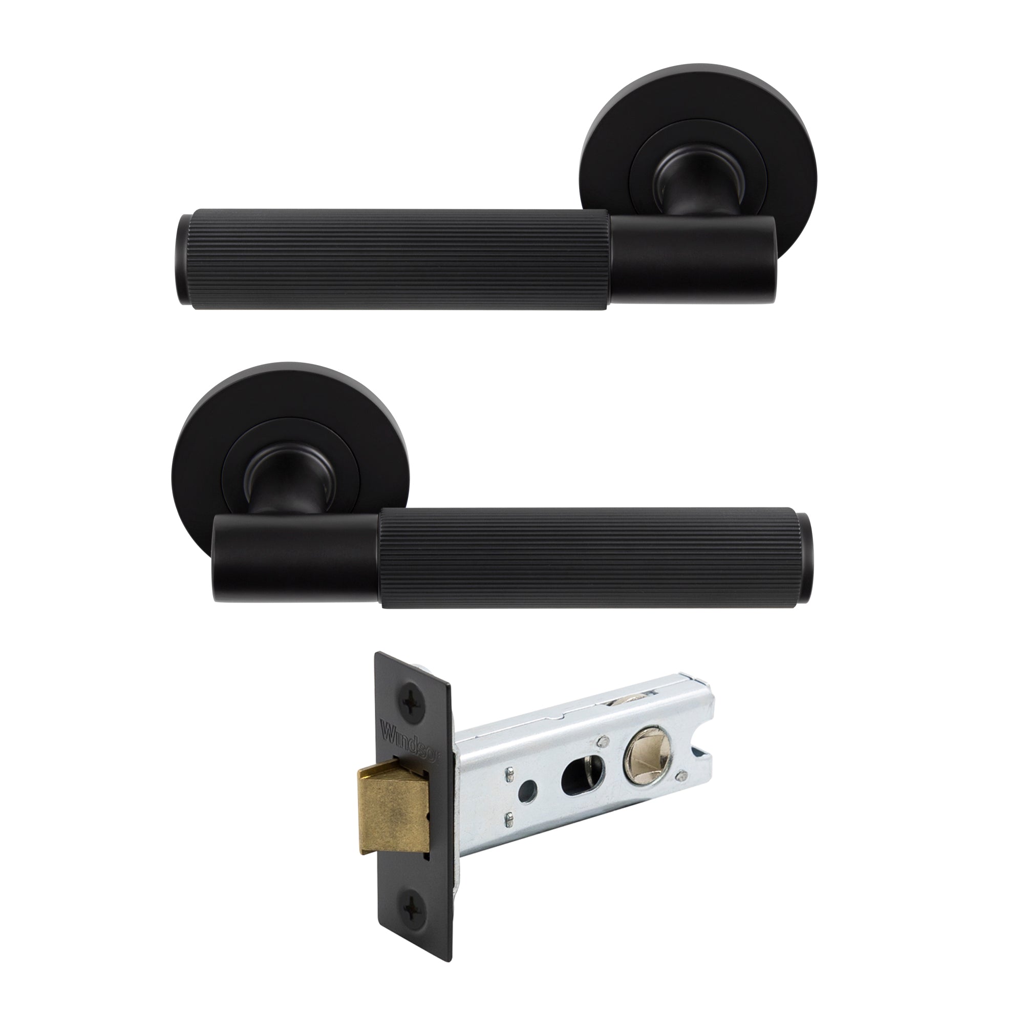 Verge Passage Set - Linear Knurl - Black