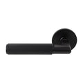 Lumina Dummy Lever - Linear Knurl - Black