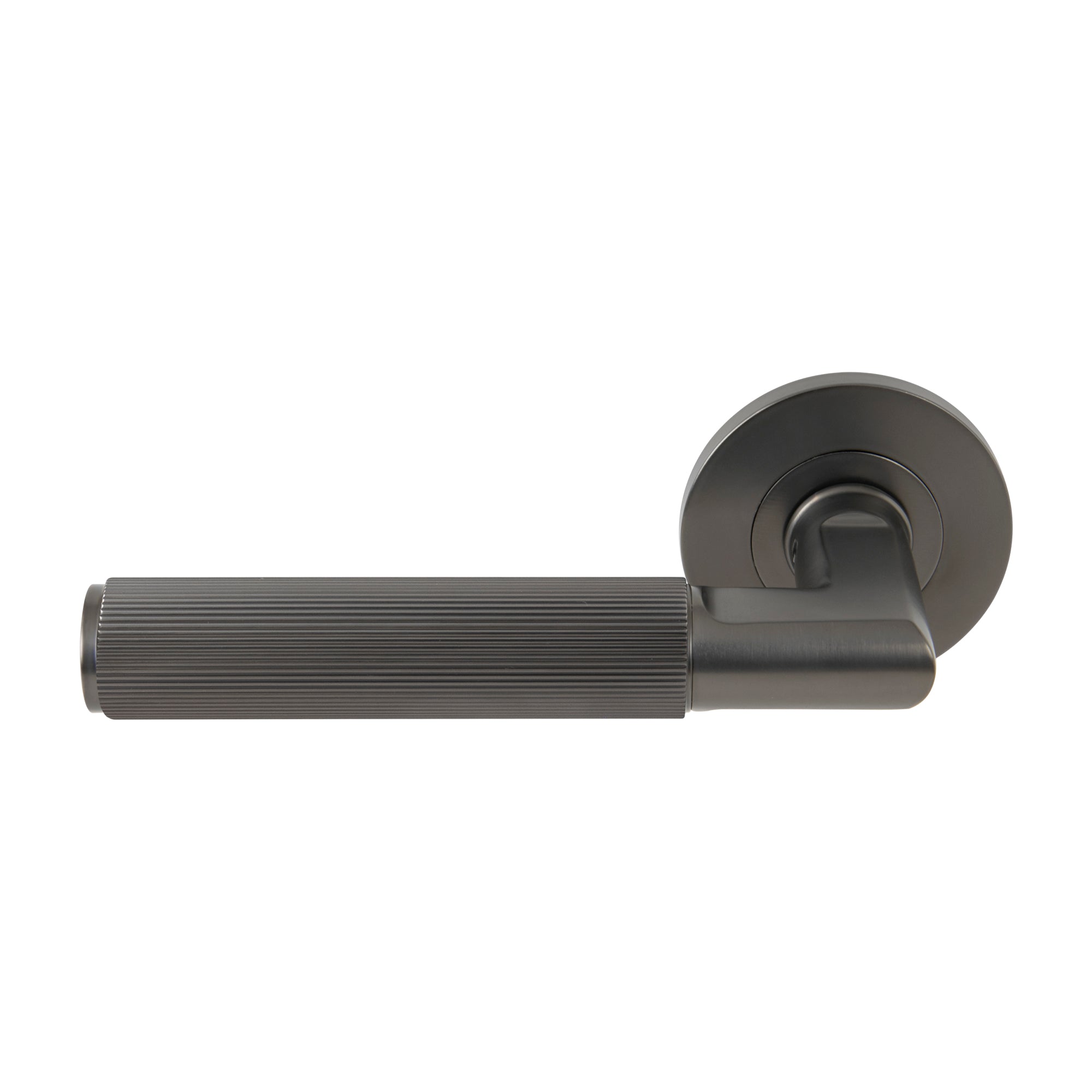 Lumina Dummy Lever - Linear Knurl - Graphite Nickel