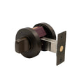 Auxiliary Round Privacy Set 60mm Backset - Cocoa Bronze