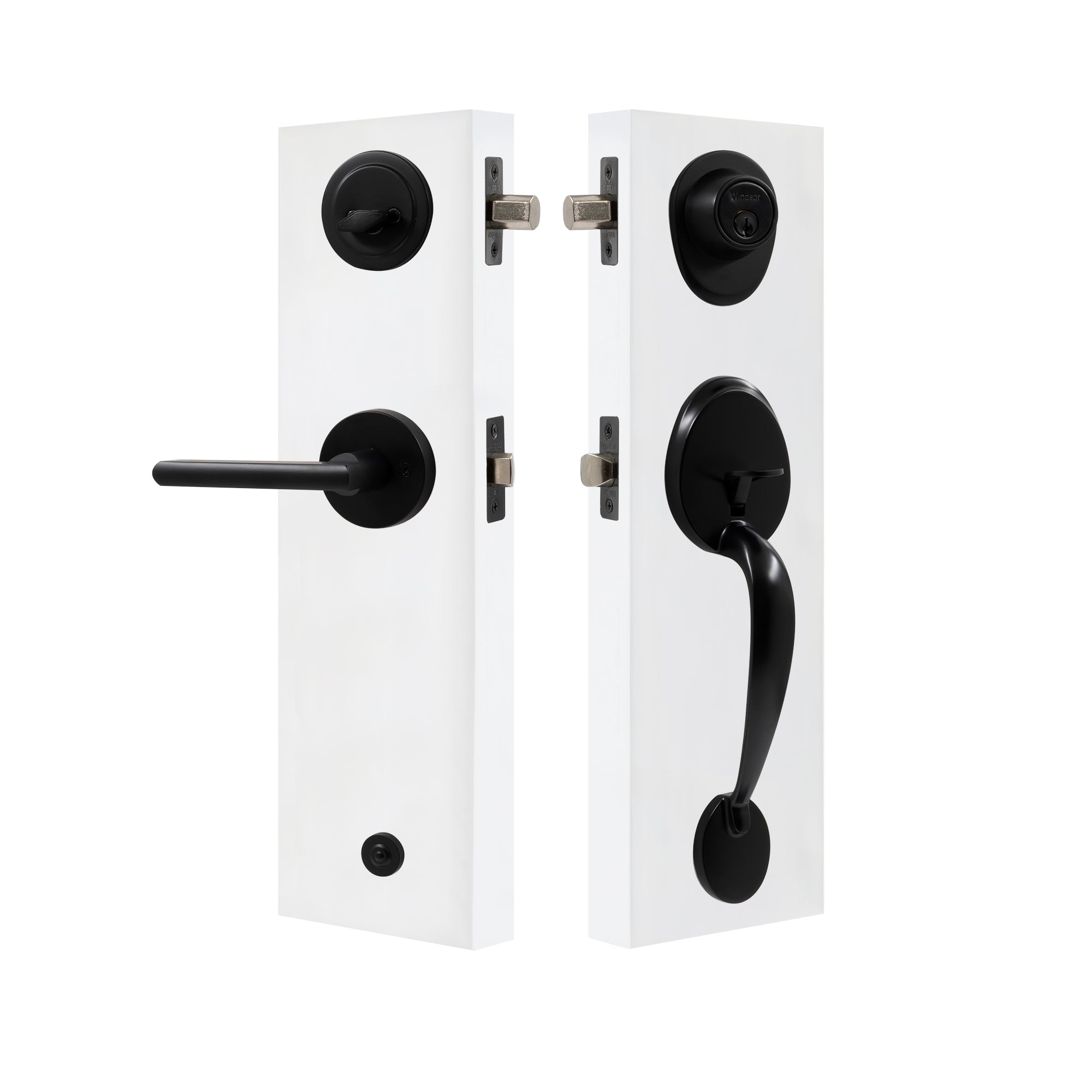 Gripset Oval with Lever - Black