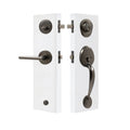 Gripset Oval with Lever - Graphite Nickel